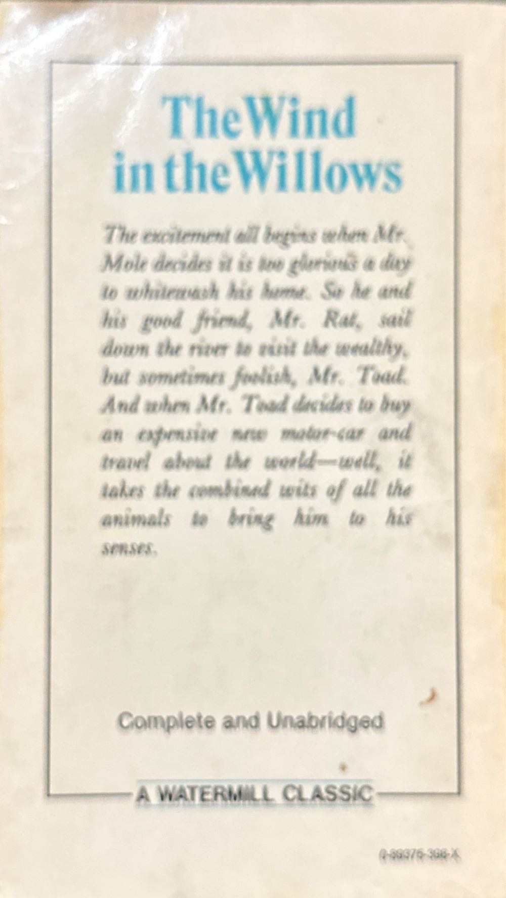 The Wind In The Willows - Kenneth Grahame book collectible - Main Image 2