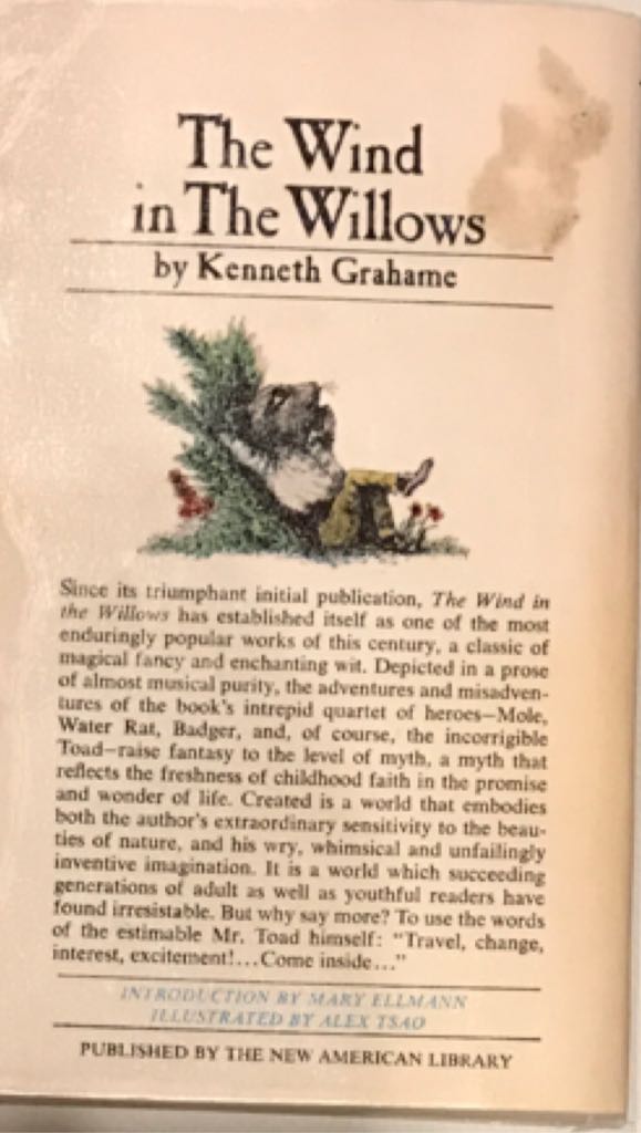 The Wind In The Willows - Grahame, Kenneth book collectible - Main Image 2