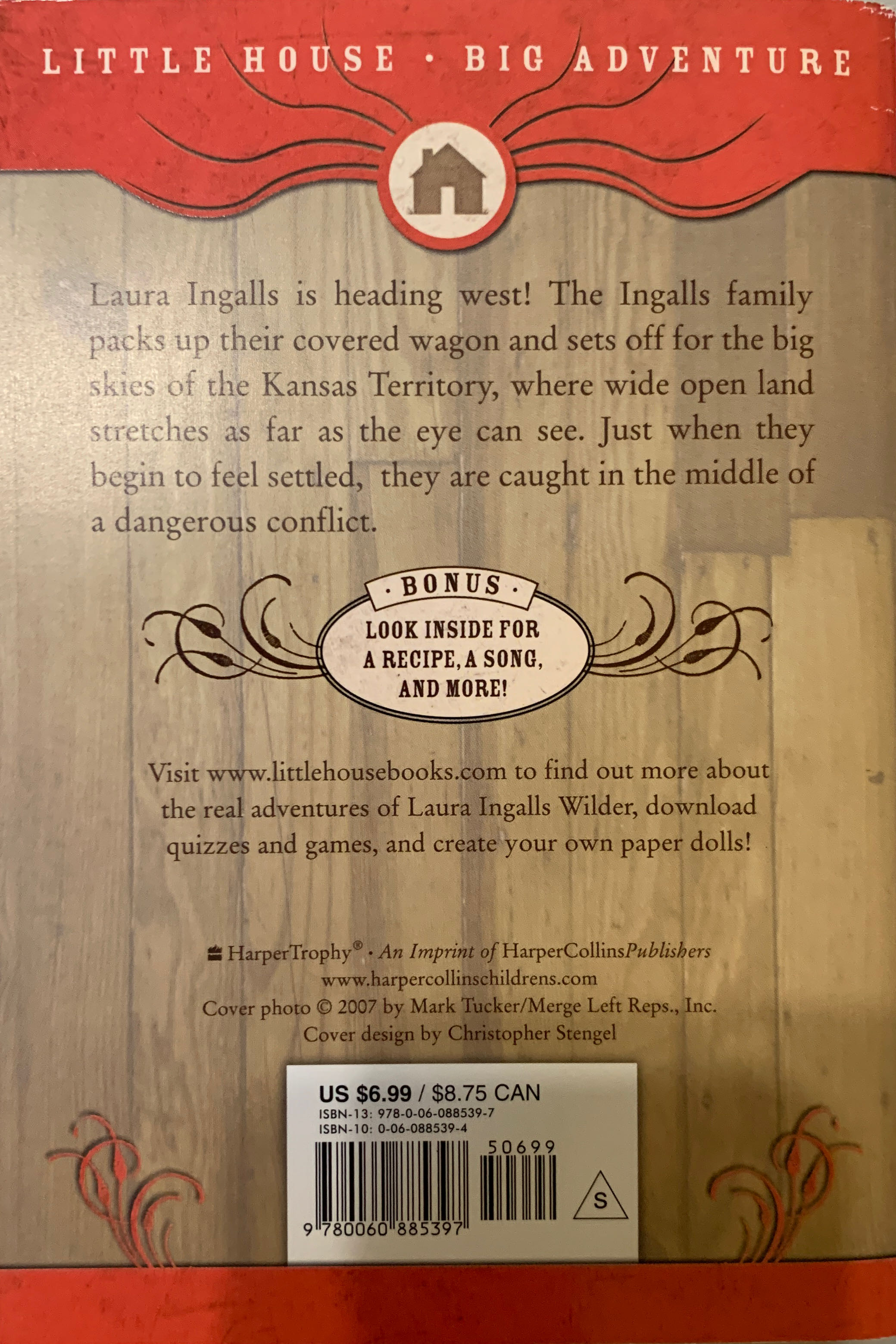 Little House on the Prairie - Laura Ingalls Wilder (HarperTrophy - Paperback) book collectible [Barcode 9780060885397] - Main Image 2