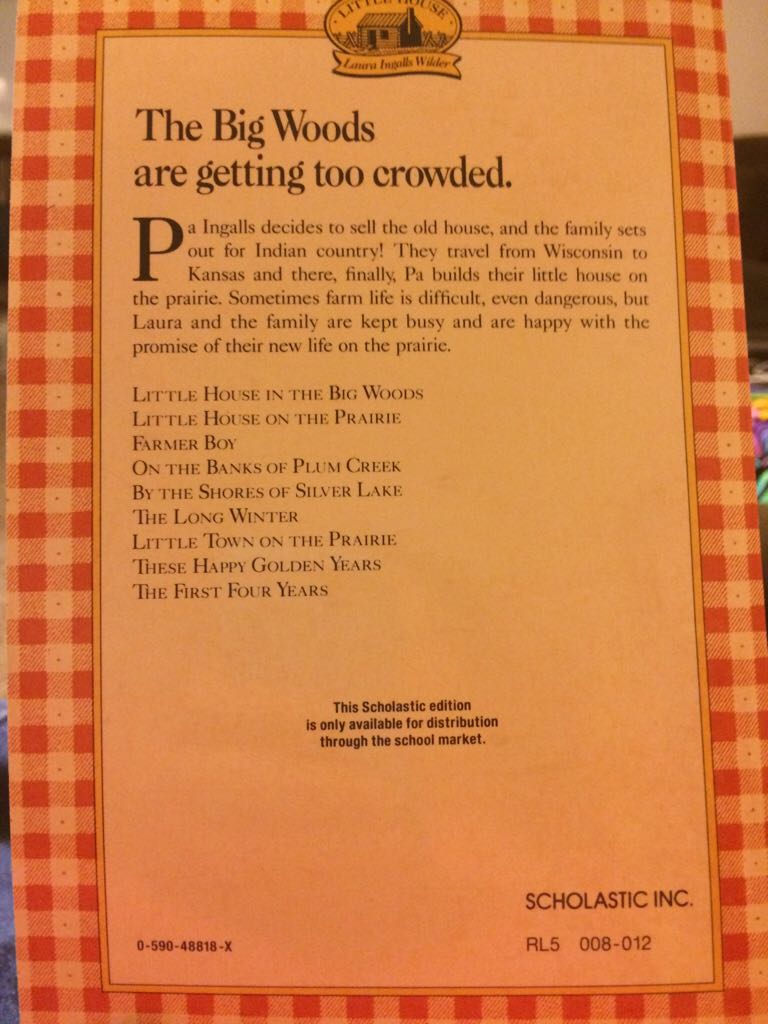 Little House On The Prairie - Ingalls Wilder book collectible - Main Image 2