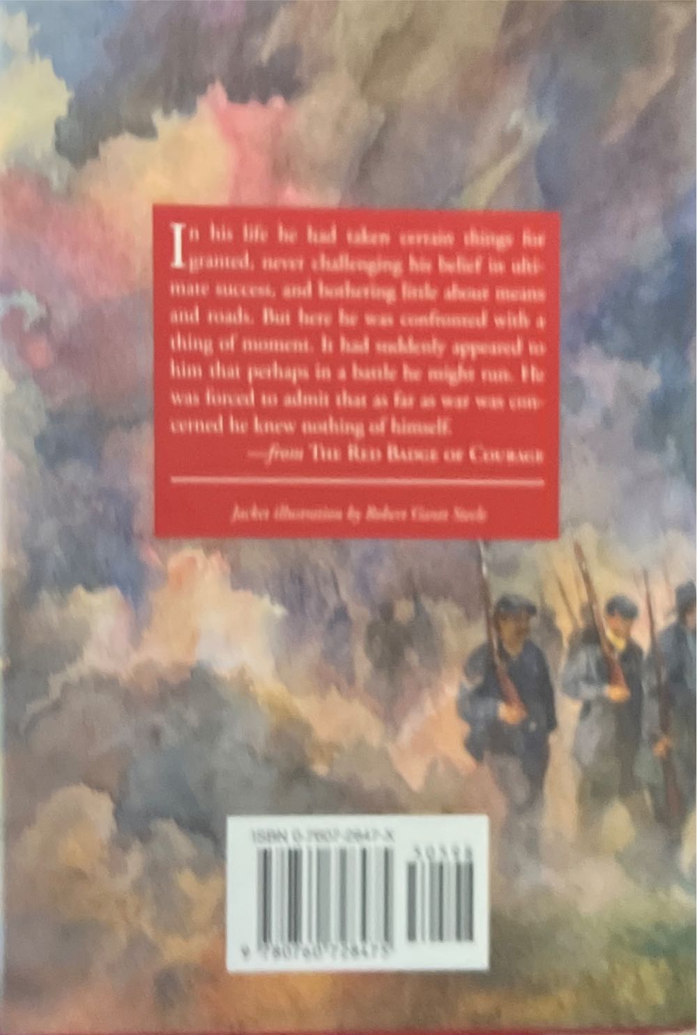 The Red Badge Of Courage - Stephen Crane book collectible [Barcode 9780760728475] - Main Image 2