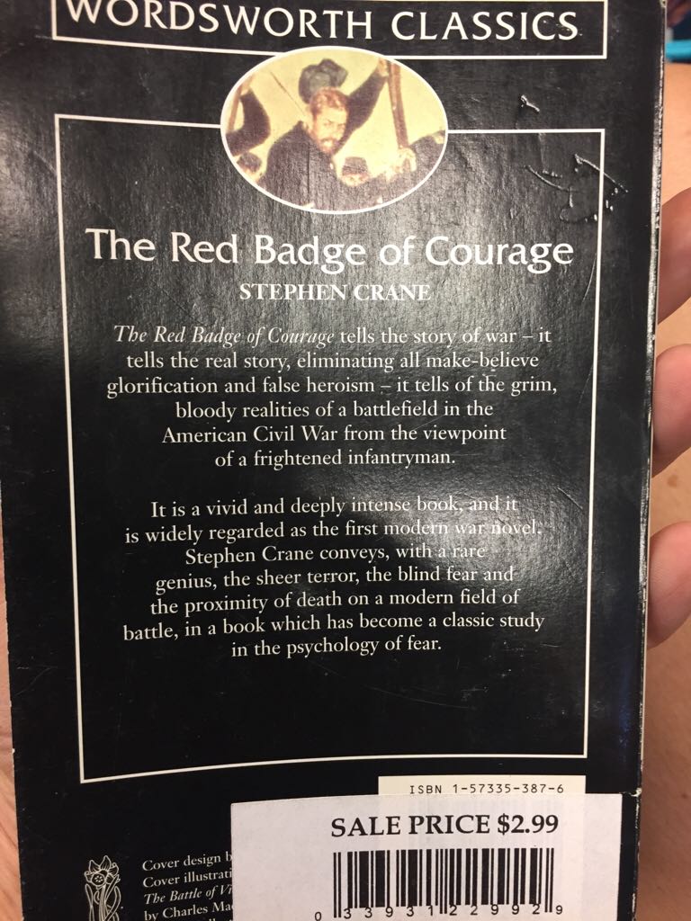 The Red Badge Of Courage - Stephen Crane book collectible [Barcode 9781573353878] - Main Image 2