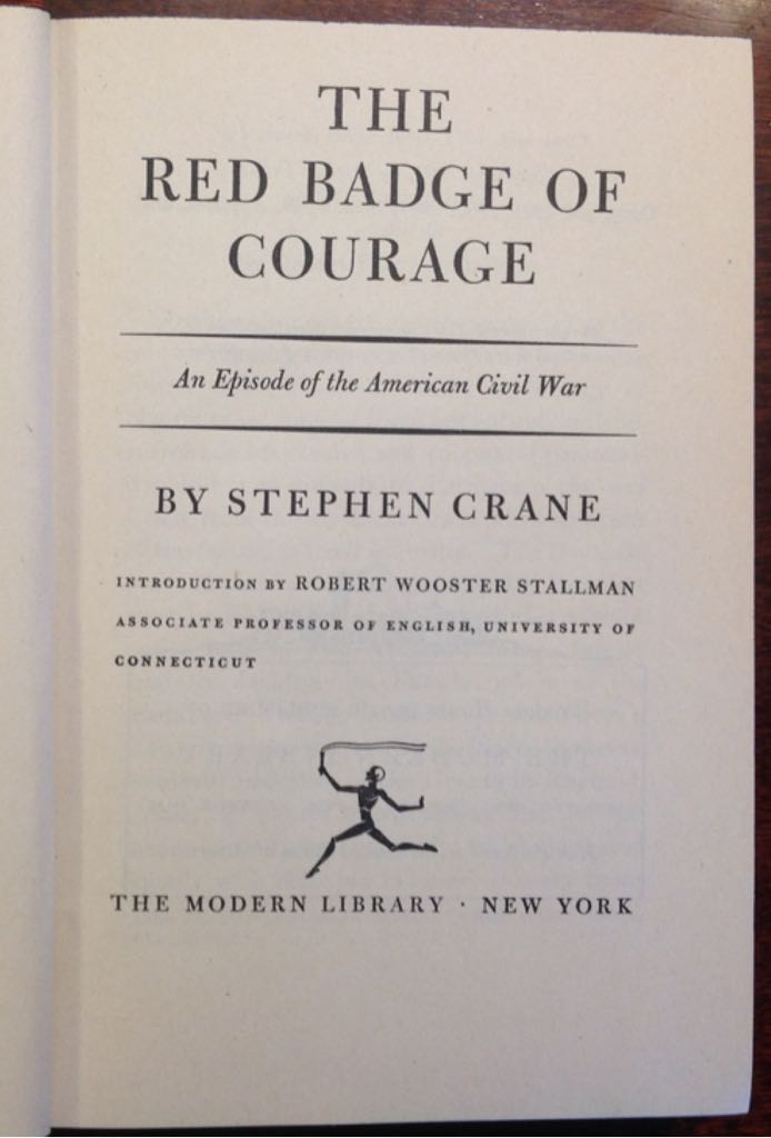 The Red Badge Of Courage - Stephen crane (Random House - The Modern Library - Hardcover) book collectible - Main Image 2