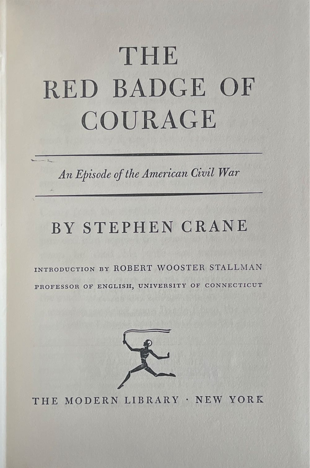 The Red Badge Of Courage - Stephen crane (Random House - The Modern Library - Hardcover) book collectible - Main Image 4