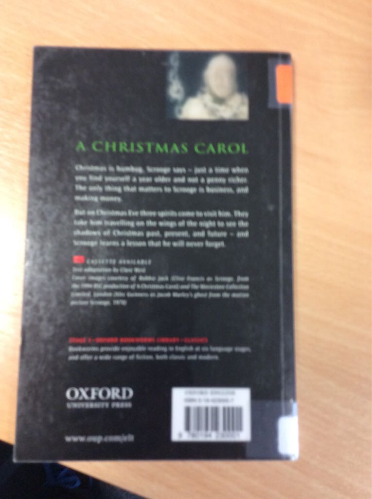 A Christmas Carol Easy English  - Charles Dickens (Oxford University) book collectible [Barcode 9780194230001] - Main Image 2