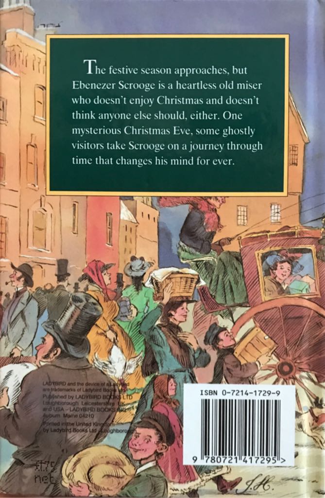 A Christmas Carol - Charles Dickens (Ladybird Books - Hardcover) book collectible [Barcode 9780721417295] - Main Image 2