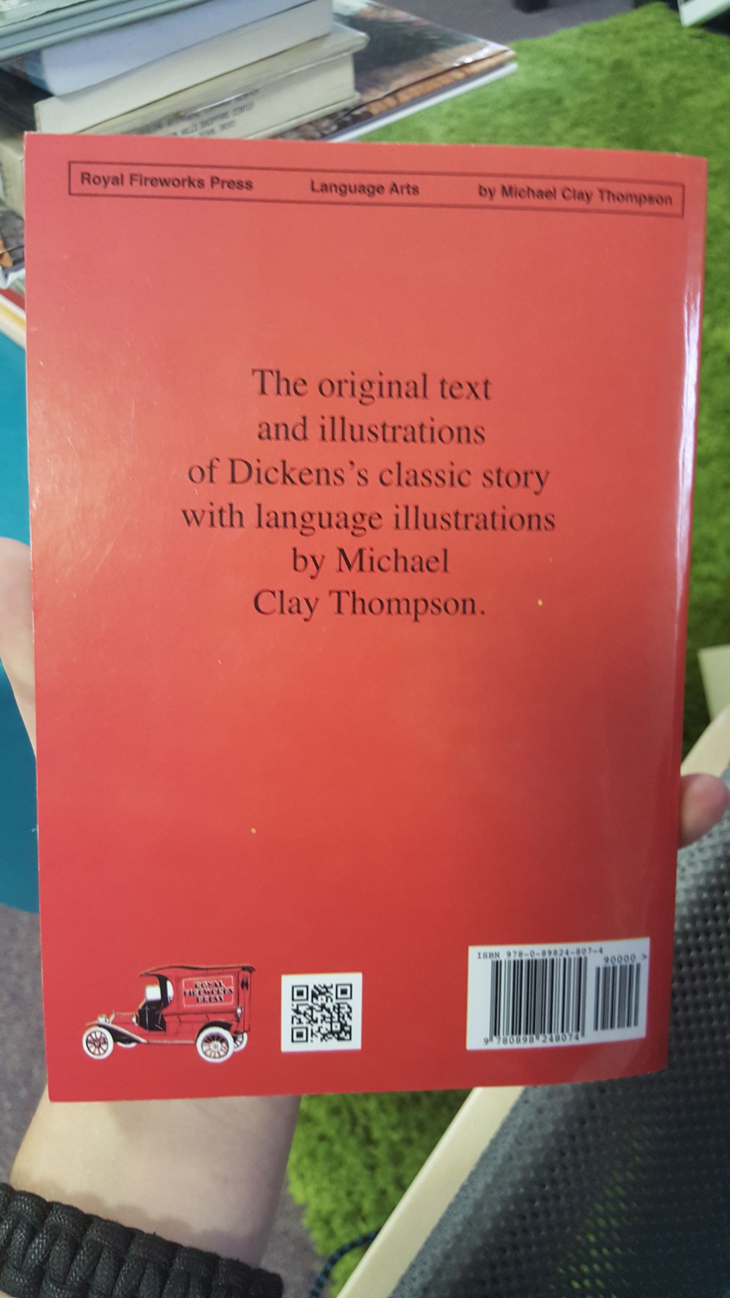 A Christmas Carol  (Royal Fireworks Press) book collectible [Barcode 9780898248074] - Main Image 2