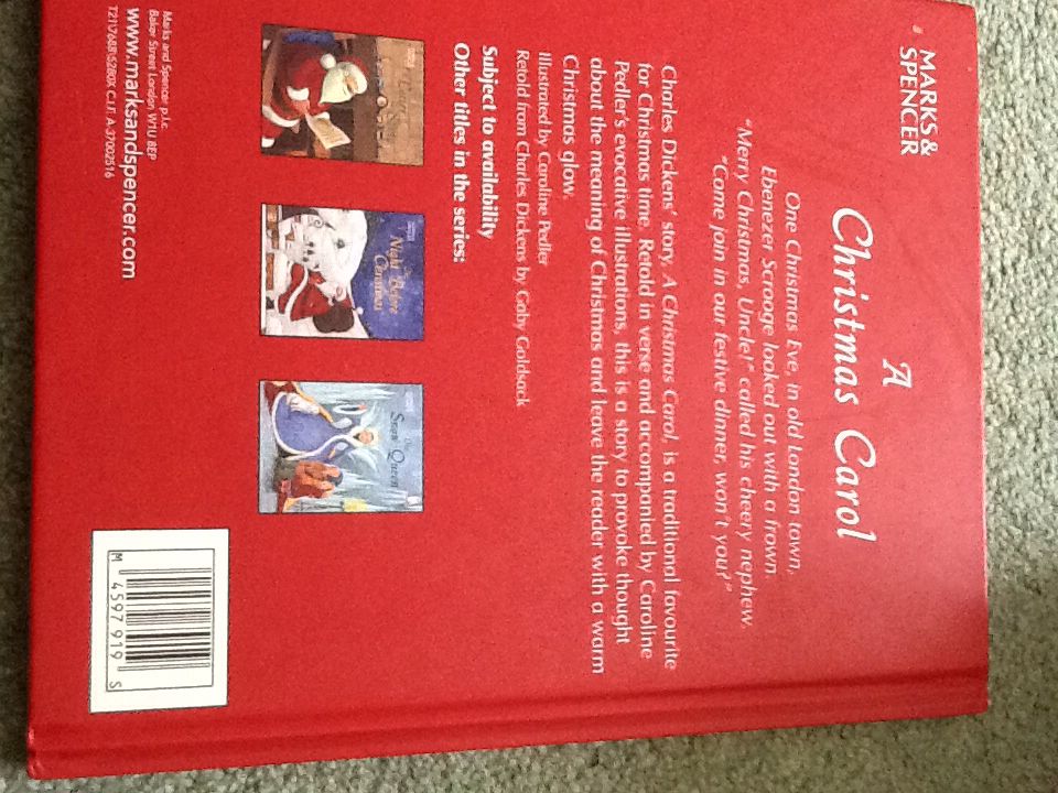A Christmas Carol  book collectible [Barcode 9781842739679] - Main Image 2