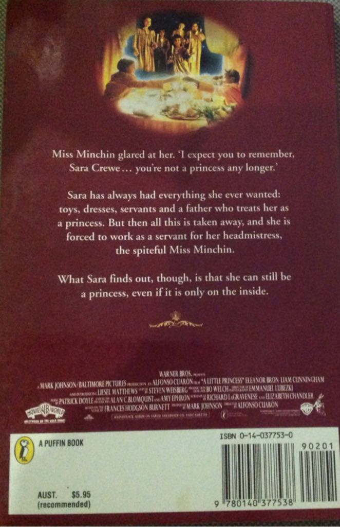 A Little Princess  book collectible [Barcode 9780140377538] - Main Image 2