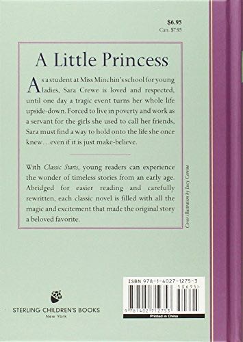 Classic Starts®: A Little Princess (Classic Starts® Series) - Frances Hodgson Burnett (Sterling - Hardcover) book collectible [Barcode 9781402712753] - Main Image 2