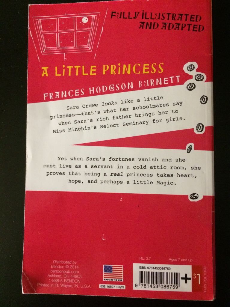 A Little Princess - Frances Hodgson Burnett (Paperback) book collectible [Barcode 9781453086759] - Main Image 2