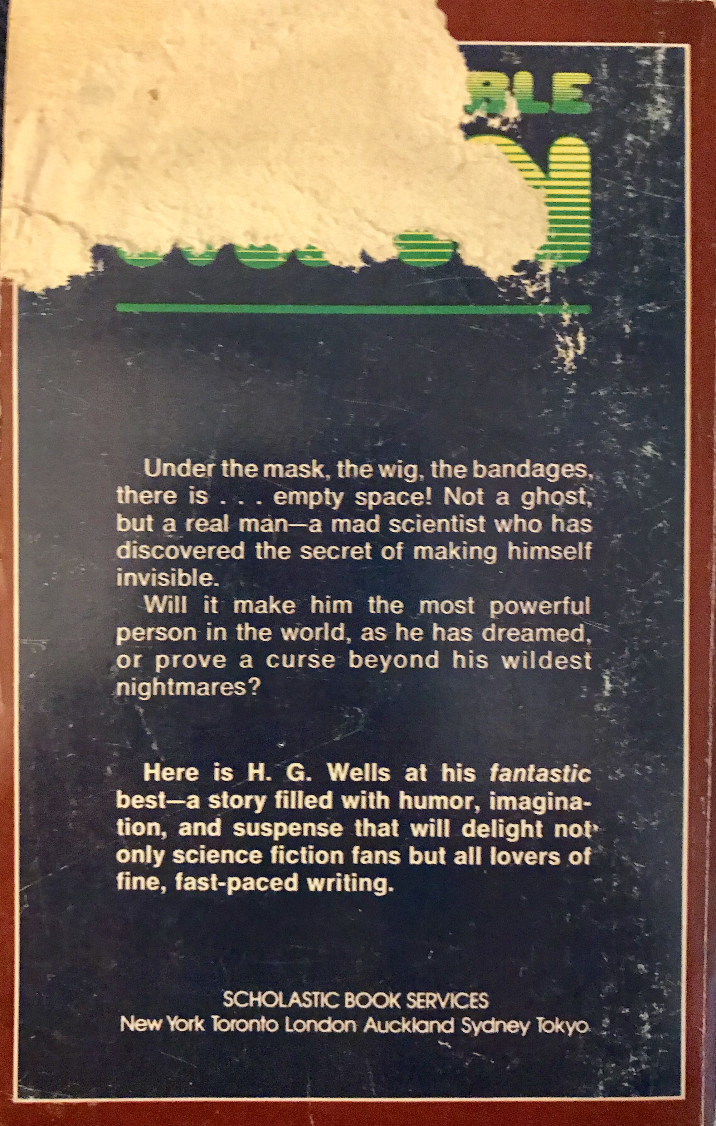 The Invisible Man - H.G. Wells (Paperback) book collectible - Main Image 2