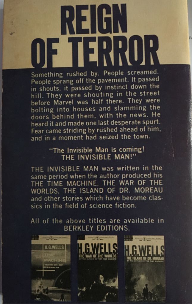 The Invisible Man - H.G. Wells book collectible - Main Image 2