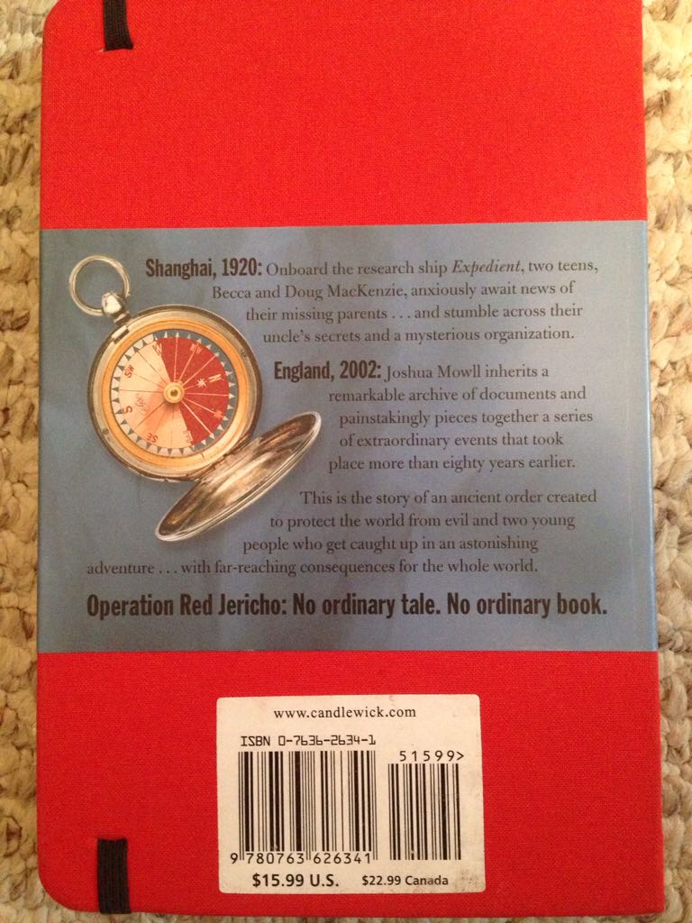 Operation Red Jericho - Joshua Mowll (Candlewick - Oversewing) book collectible [Barcode 9780763626341] - Main Image 2