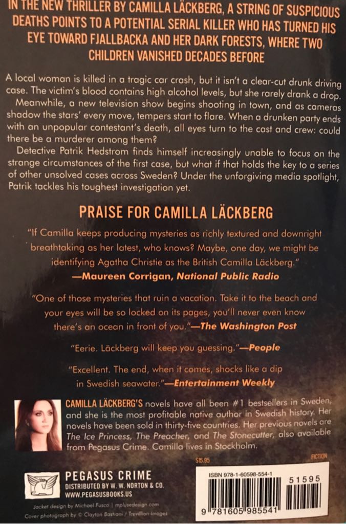 Stranger, The - Camilla Lackberg book collectible [Barcode 9781605985541] - Main Image 2