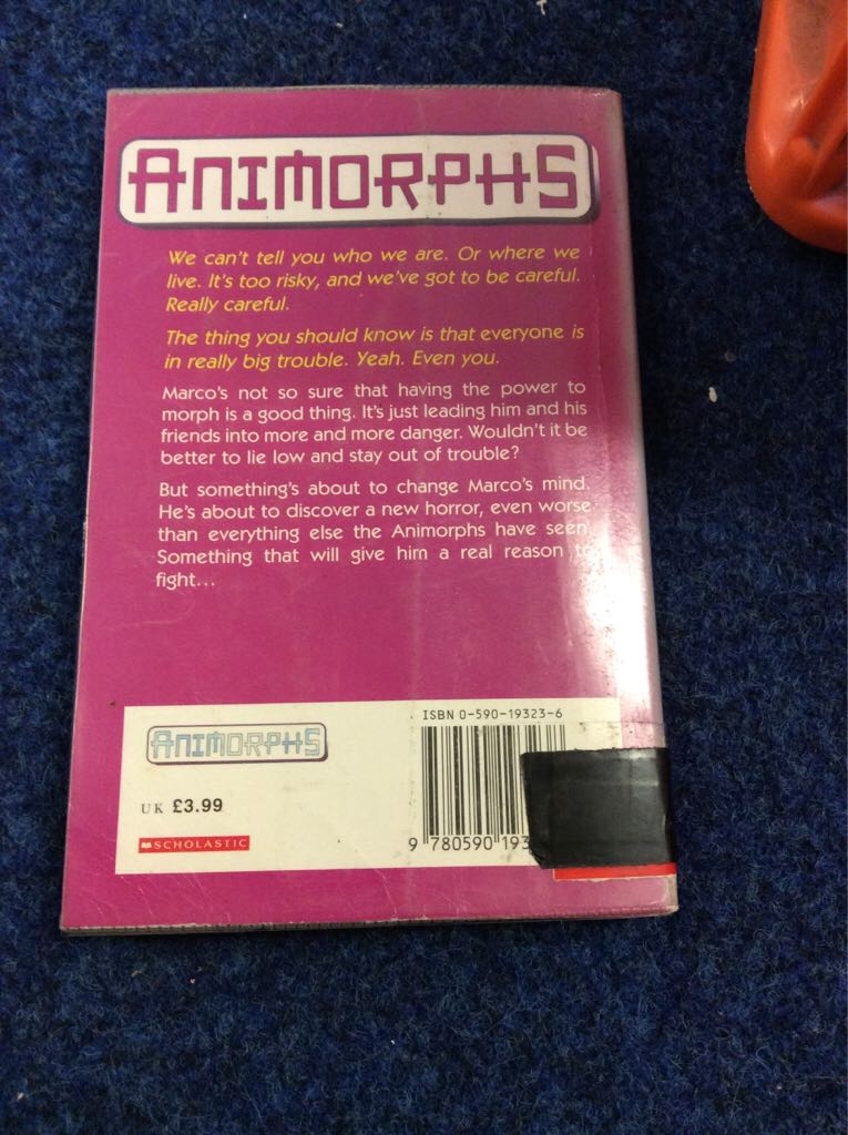 Animorphs - Applegate, K.A book collectible [Barcode 9780590193238] - Main Image 2