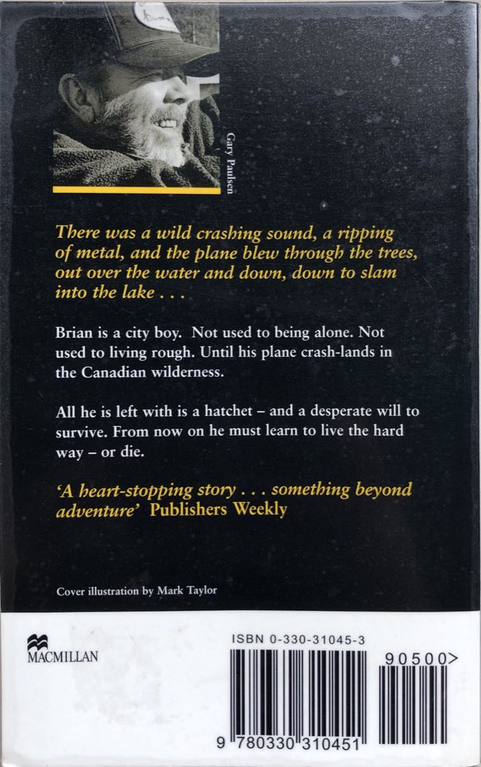 Hatchet 1 - Hatchet - Gary Paulsen (Macmillan Education AU - Paperback) book collectible [Barcode 9780330310451] - Main Image 2