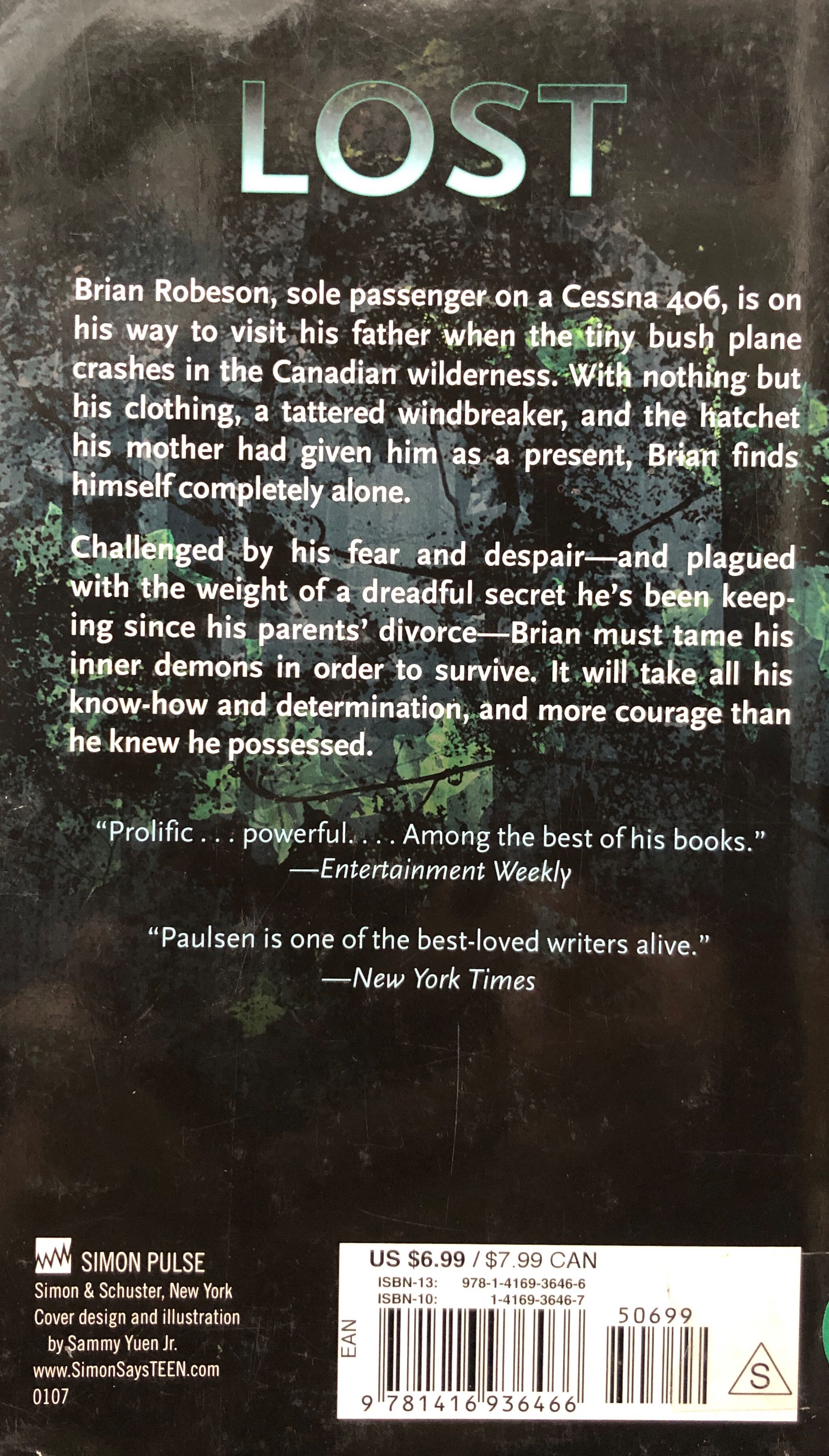 Hatchet - Gary Paulsen (Simon Pulse - Paperback) book collectible [Barcode 9781416936466] - Main Image 2