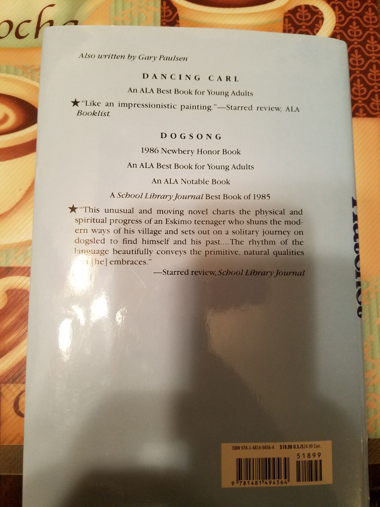 Hatchet - Gary Paulsen (Atheneum - Hardcover) book collectible - Main Image 2