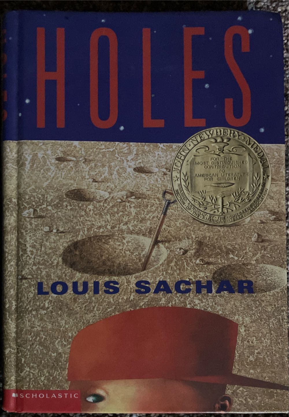 Holes - Louis Sachar (Scholastic Inc. - Hardcover) book collectible [Barcode 9780439128452] - Main Image 3