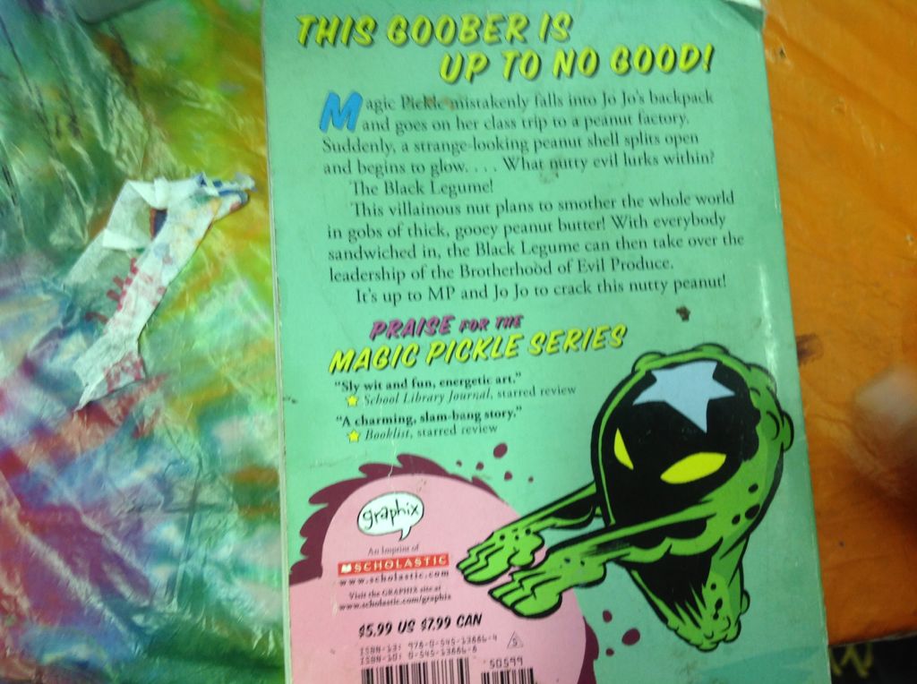 Magic Pickle - Scott Morse book collectible [Barcode 9780545138864] - Main Image 2