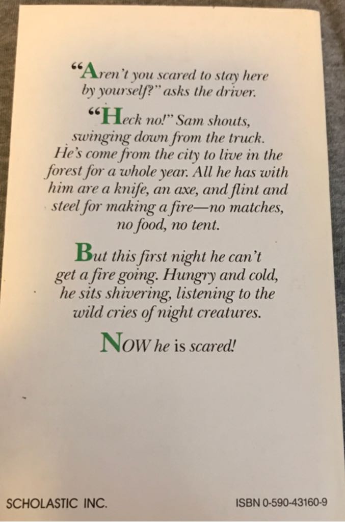 My Side Of The Mountain - Jean Craighead George book collectible [Barcode 0590981811] - Main Image 2