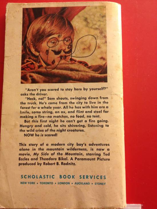 My Side Of The Mountain  (Scholastic Book Services - Paperback) book collectible - Main Image 2