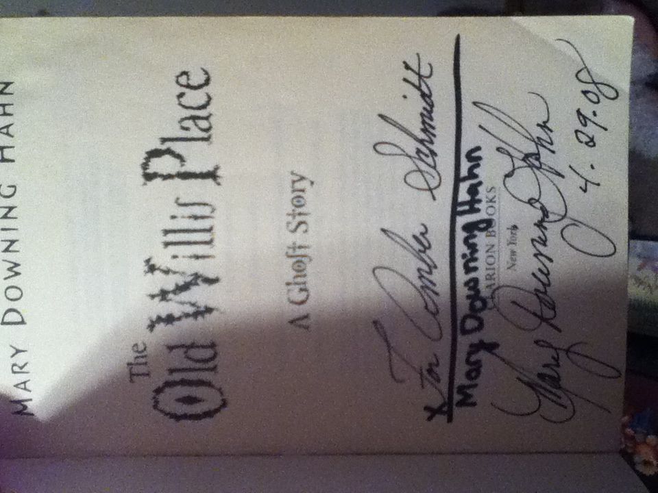 The Old Willis Place - Mary Downing Hahn (Clarion Books - Paperback) book collectible [Barcode 9780618897414] - Main Image 2