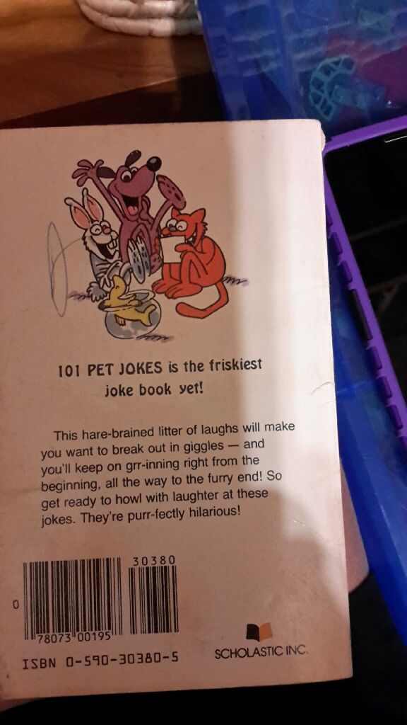 101 Vacation Jokes - Jovial Bob Stine book collectible [Barcode 078073001958] - Main Image 2