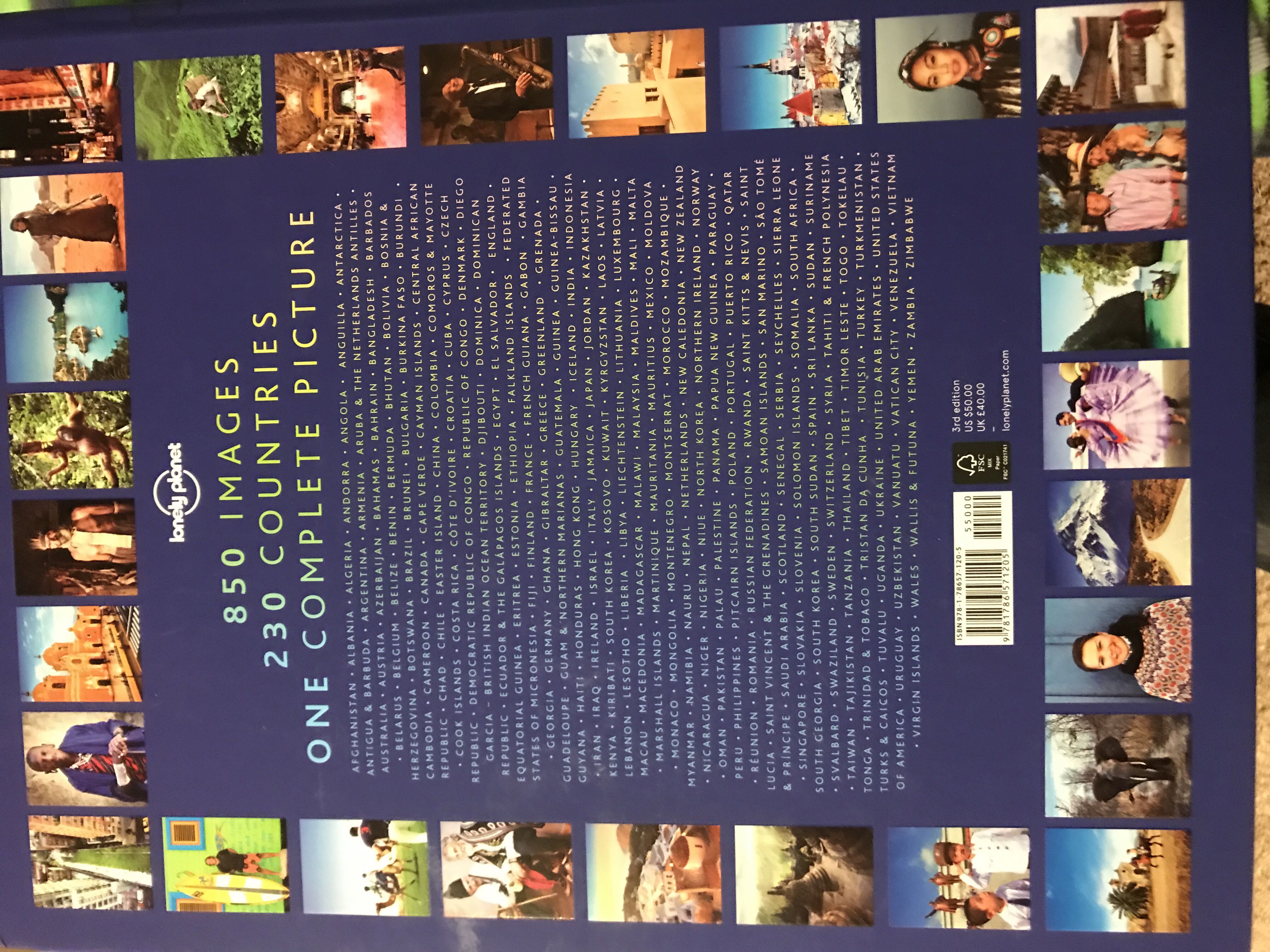 The Travel Book - Lonely Planet (Lonely Planet) book collectible [Barcode 9781786571205] - Main Image 3