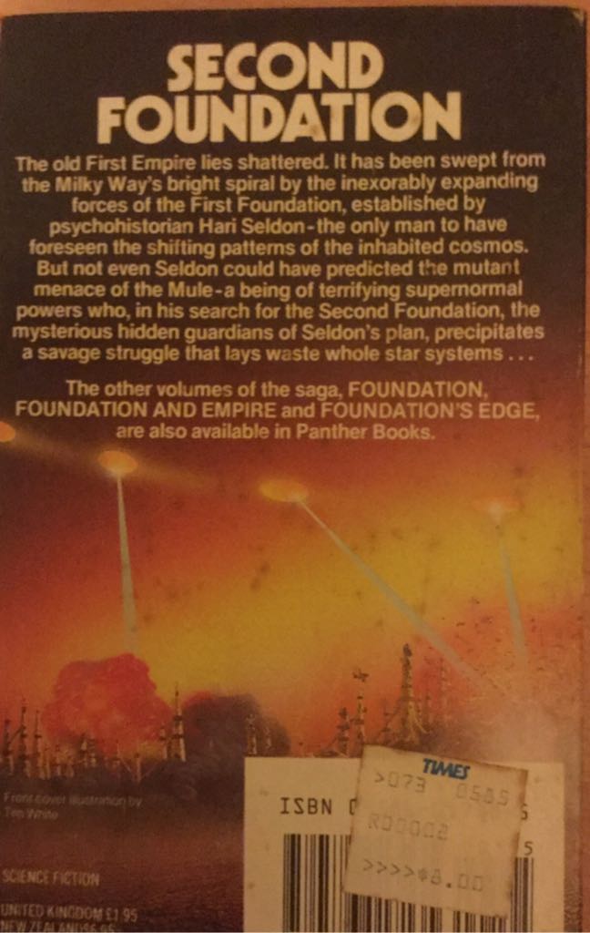 Second Foundation - Isaac Asimov (Granada - Paperback) book collectible - Main Image 2