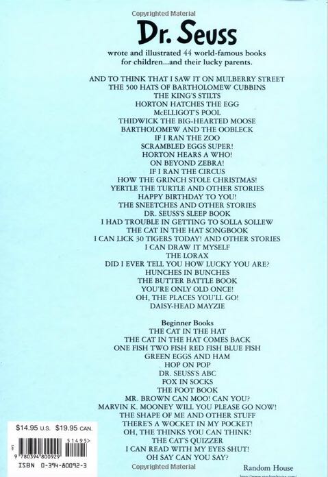 Dr. Seuss: I Had Trouble In Getting To Solla Sollew - Dr. Seuss (Random House Books for Young Readers; First Edition edition (September 12, 1955) - eBook) book collectible [Barcode 9780394845425] - Main Image 2