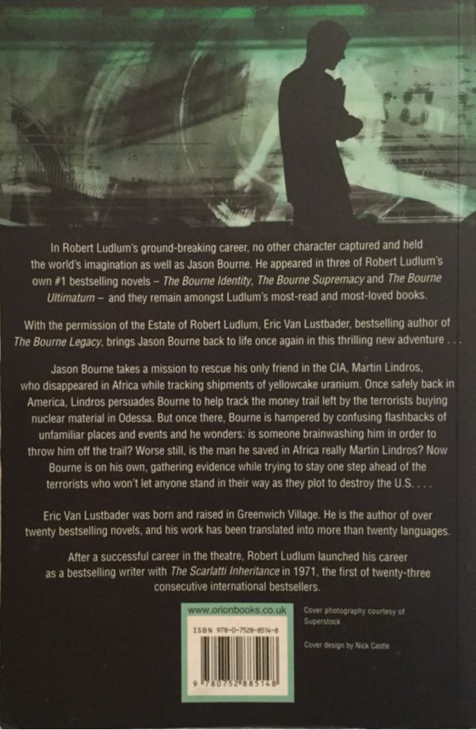 The Bourne Betrayal - Eric Van Lustbader (Orion - Trade Paperback) book collectible [Barcode 9780752885148] - Main Image 2