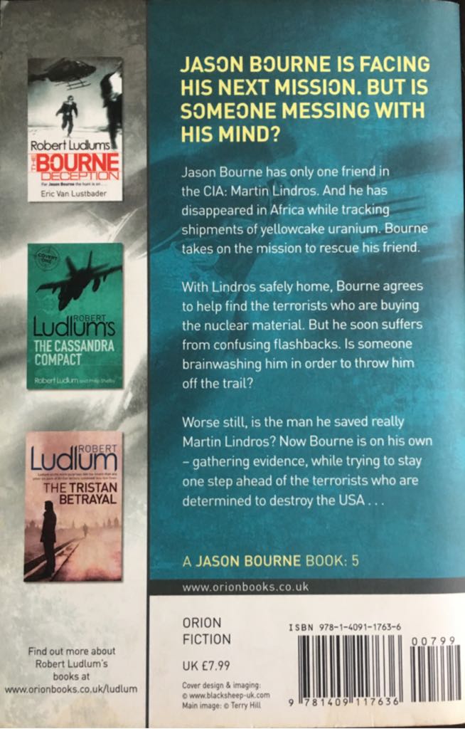 The Bourne Betrayal - Eric Van Lustbader (Phoenix - Paperback) book collectible [Barcode 9781409117636] - Main Image 2