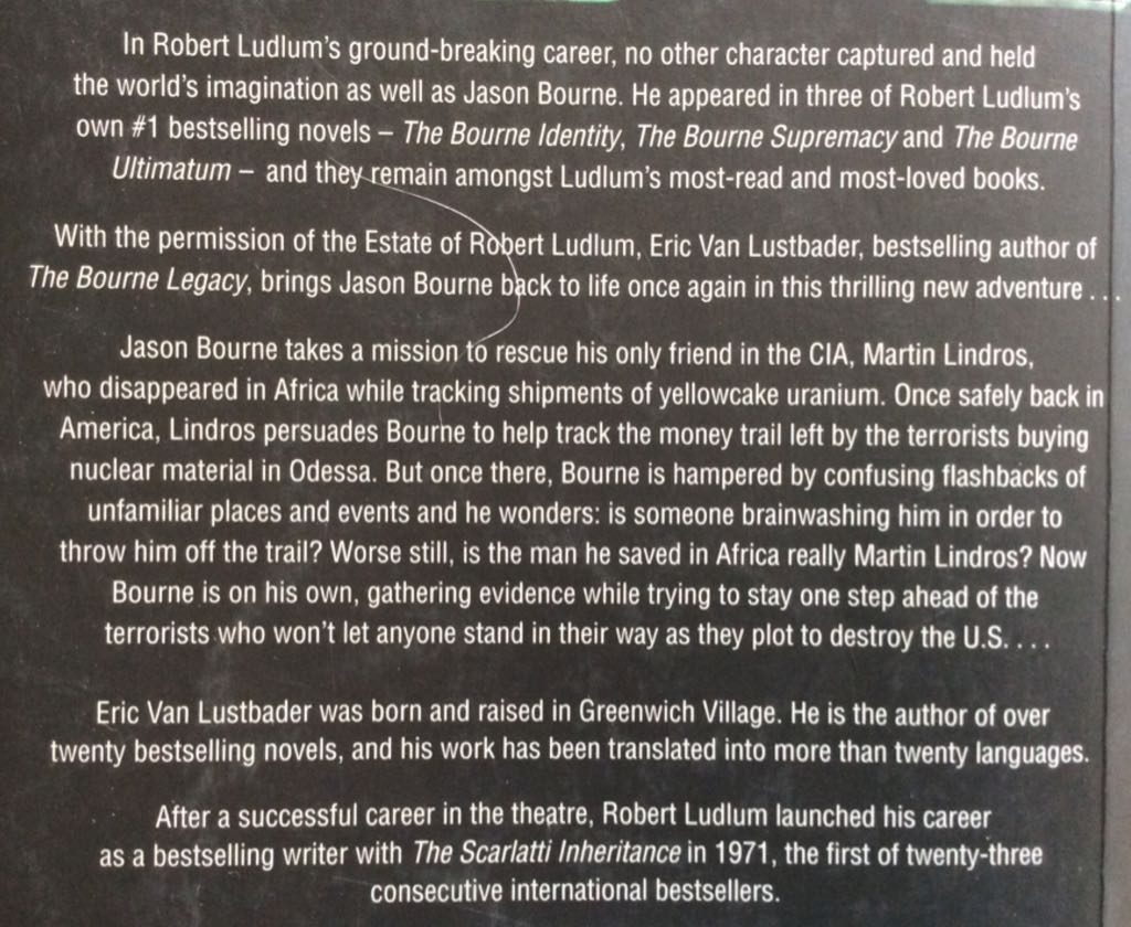 The Bourne Betrayal  (Flat) book collectible - Main Image 2