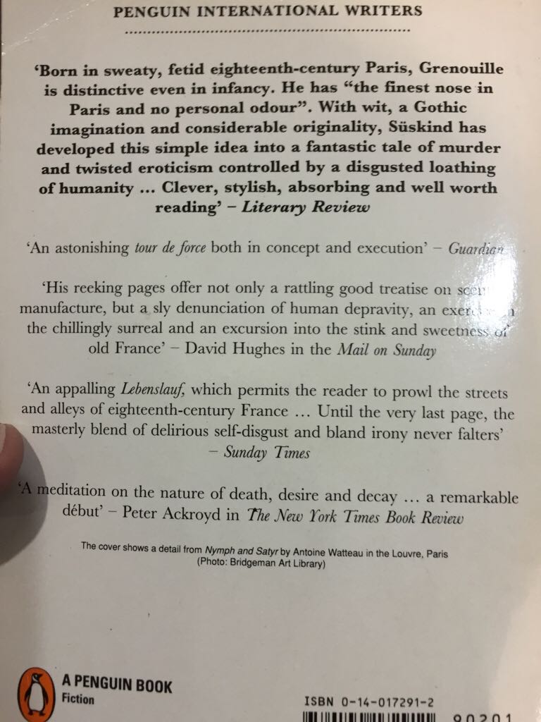 Perfume: The Story Of A Murderer - Patrick Suskind (Penguin Books) book collectible [Barcode 9780140172911] - Main Image 2