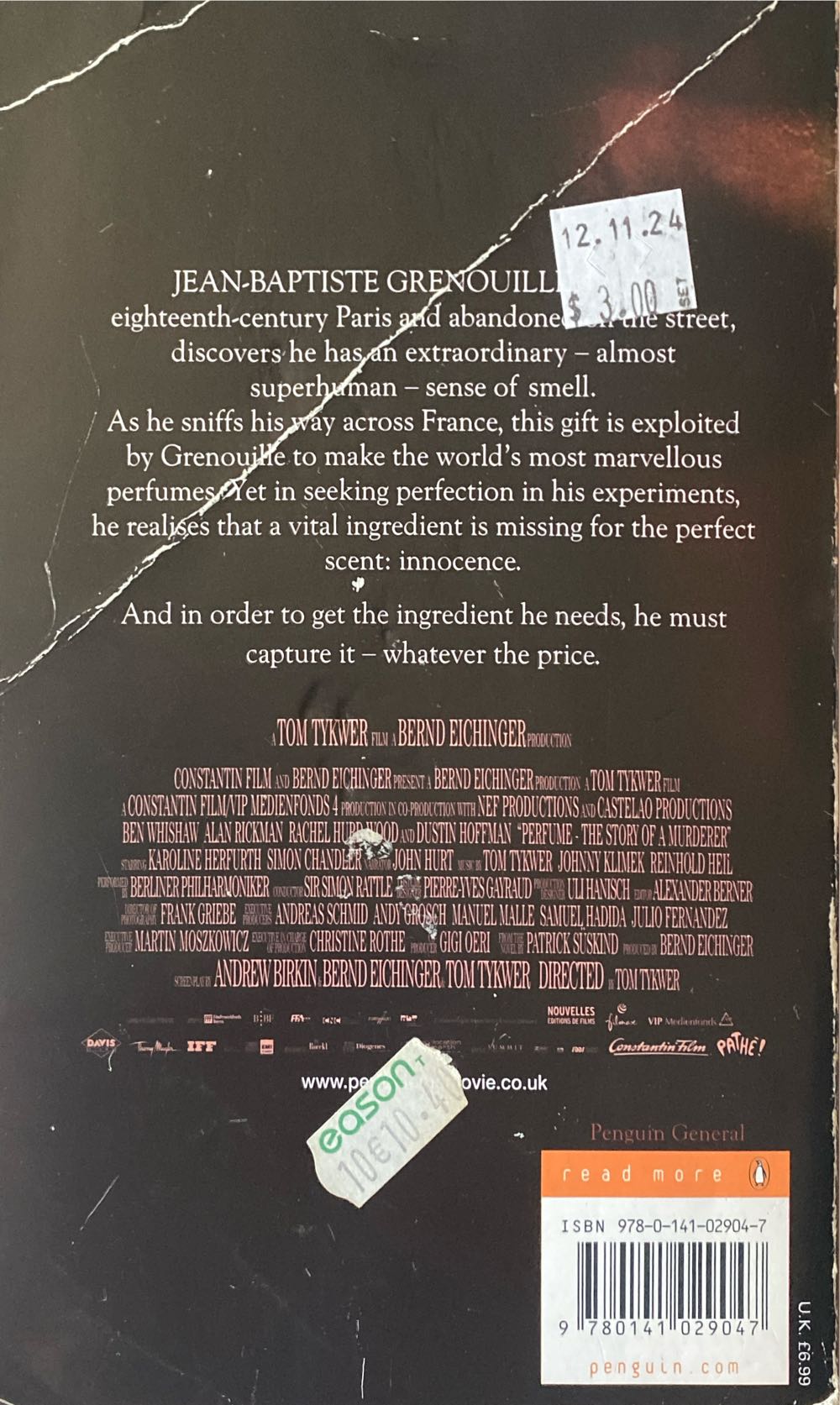 Perfume - Patrik Süskind (Egully.com - Paperback) book collectible [Barcode 9780141029047] - Main Image 2