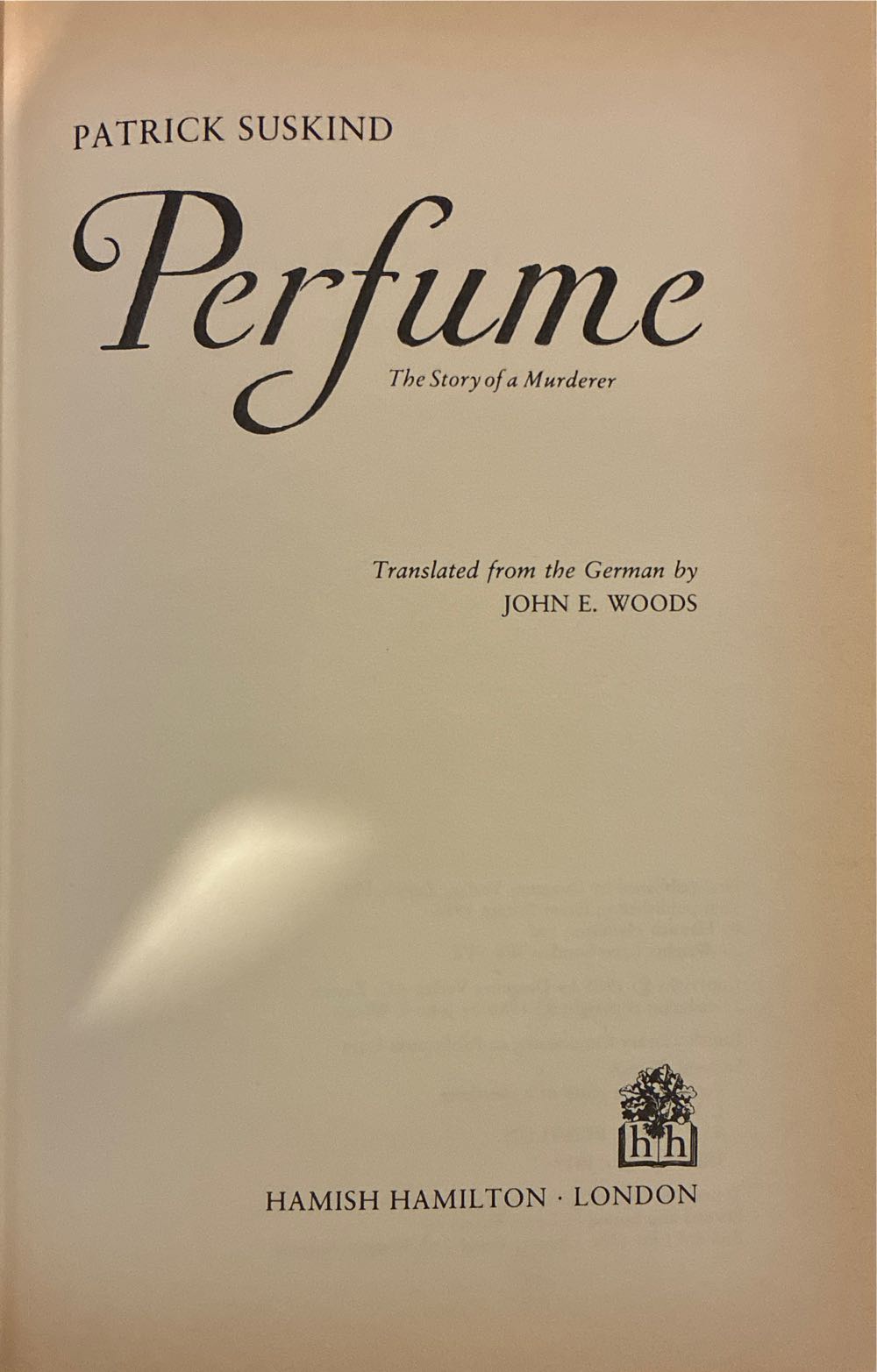 Perfume - Patrick Suskind (Hamish Hamilton - Hardcover) book collectible [Barcode 9780241119198] - Main Image 4