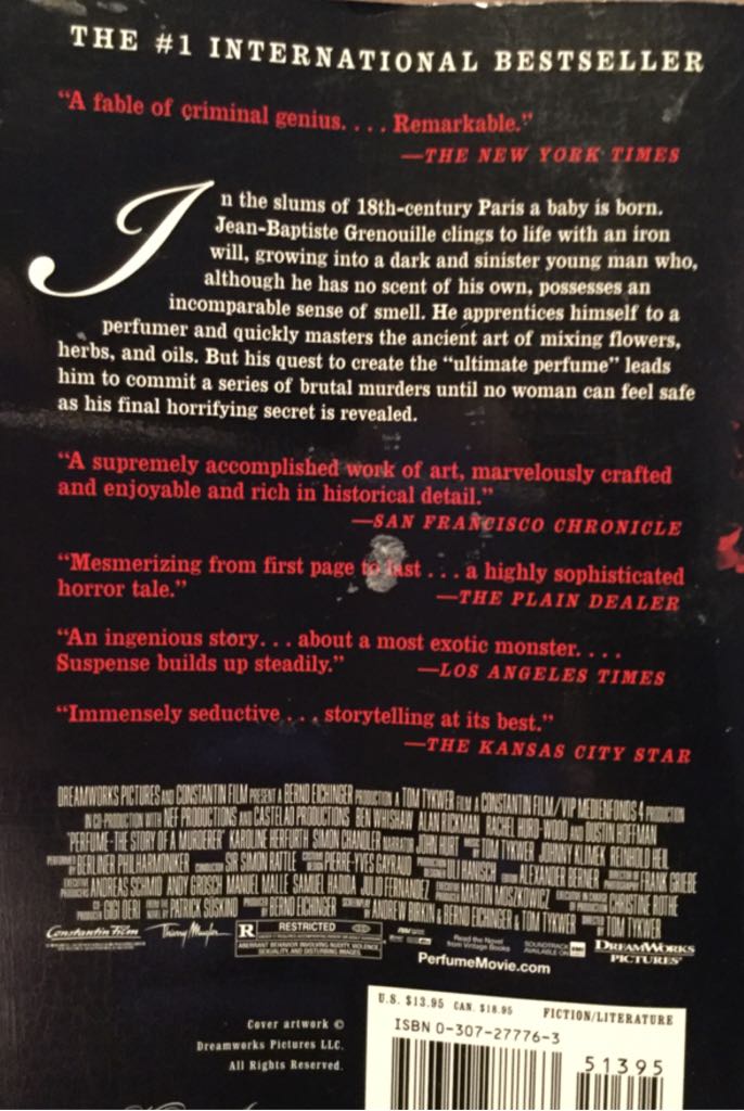 Perfume - Patrick Suskind (Vintage Books - Paperback) book collectible [Barcode 9780307277763] - Main Image 2