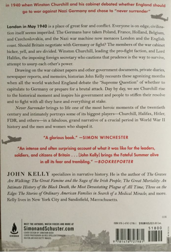 Never Surrender - LTG (Ret.) (Simon and Schuster) book collectible [Barcode 9781476727981] - Main Image 2