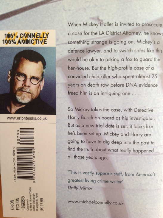 The Reversal - Michael Connelly (Orion - Paperback) book collectible [Barcode 9781409118305] - Main Image 2