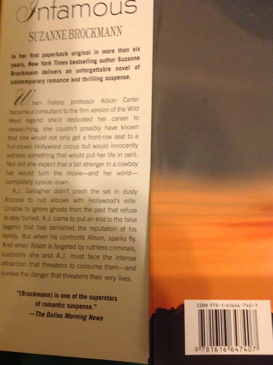 Infamous  (Ballantine Book - Hardcover) book collectible - Main Image 2