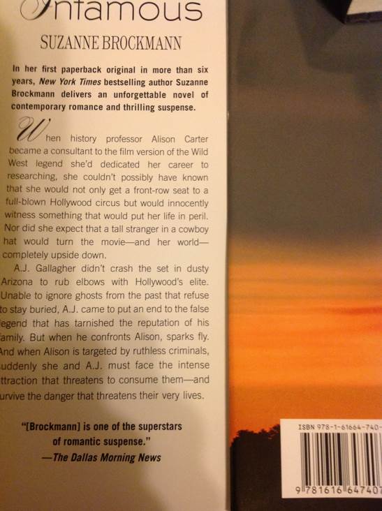 Infamous  (Ballantine Book - Hardcover) book collectible - Main Image 2