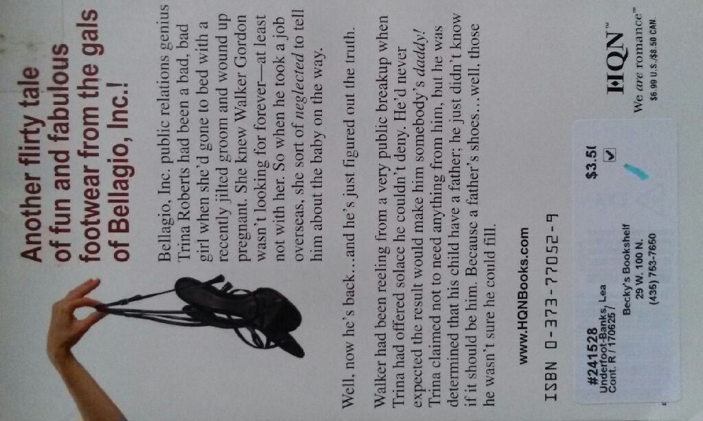 Leanne Banks: Bellagio, Inc.#2 Underfoot - Leanne Banks (HQN Books - Paperback) book collectible [Barcode 9780373770526] - Main Image 2