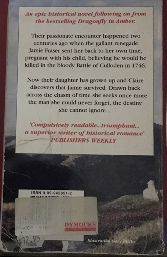 Voyager - Diana Gabaldon (Arrow Publishers - Paperback) book collectible [Barcode 9780099428510] - Main Image 2