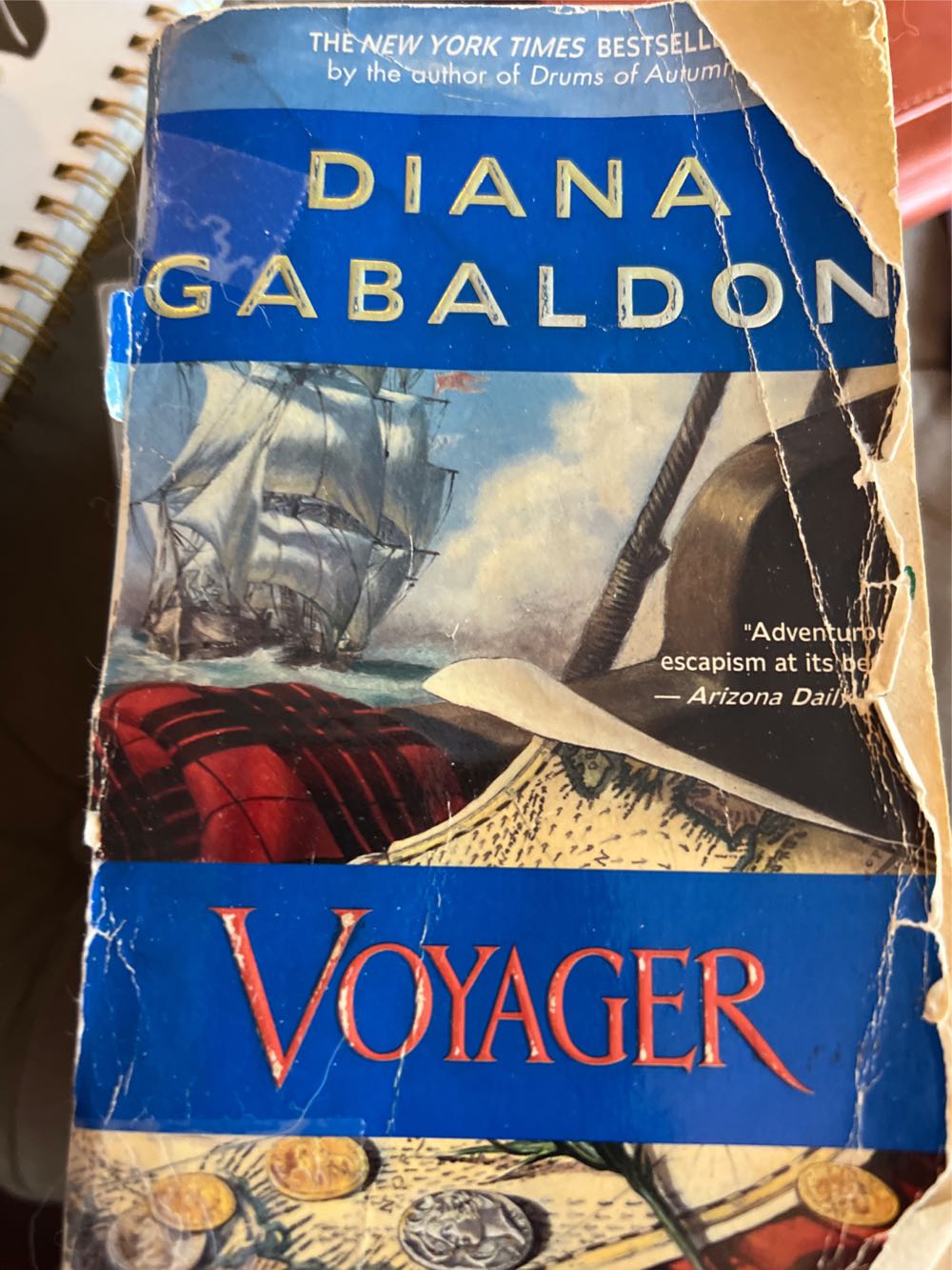 Voyager - Diana Gabaldon (Dell Fiction - Paperback) book collectible [Barcode 9780440217565] - Main Image 3