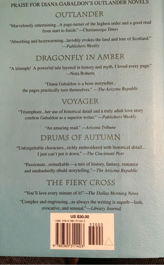 Drums Of Autumn - Diana Gabaldon (Delacorte Press (December 24, 2013) - Hardcover) book collectible - Main Image 2