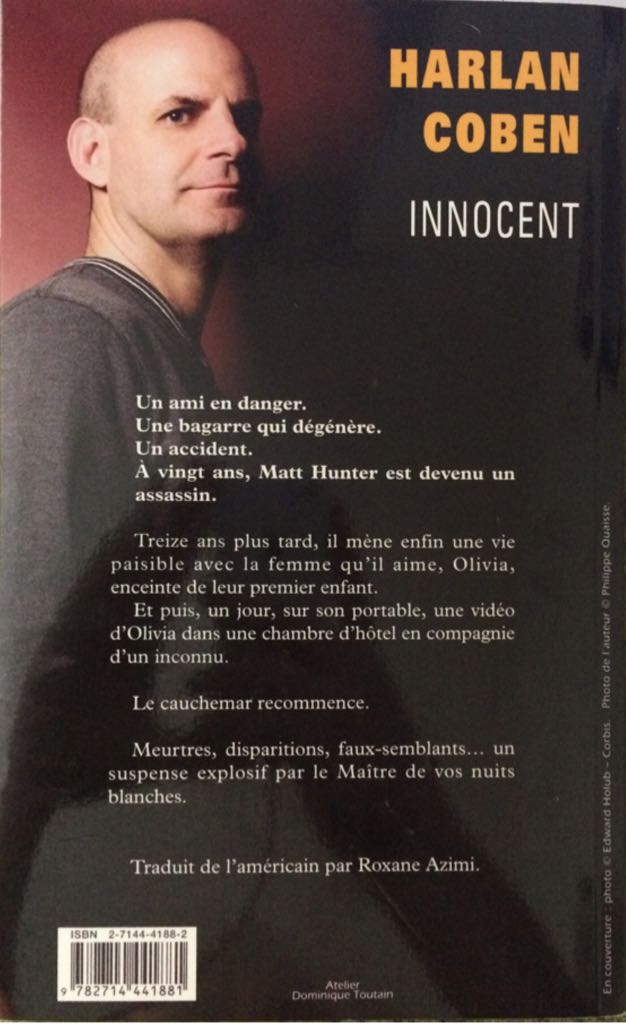 Innocent - Scott Turow (Pocket - Paperback) book collectible [Barcode 9782714441881] - Main Image 2