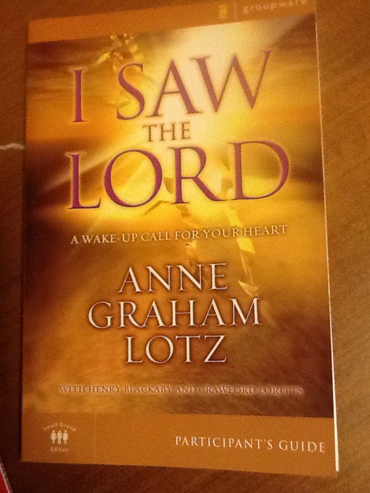I Saw The Lord - Graham Lotz (Zondervan) book collectible [Barcode 9780310275206] - Main Image 1