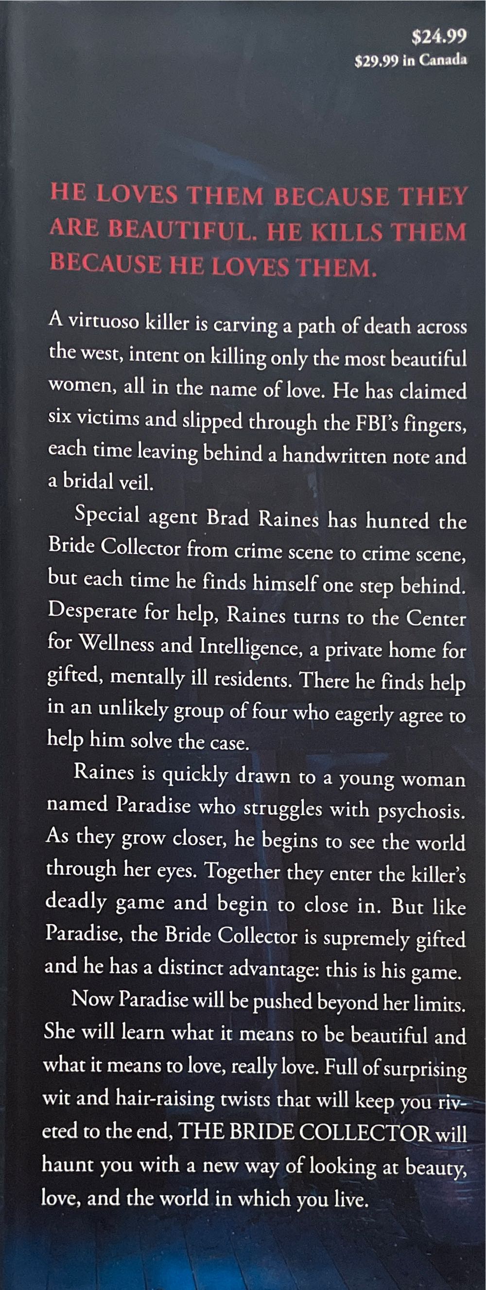 The Bride Collector - Ted Dekker (Center Street - Hardcover) book collectible [Barcode 9781599951966] - Main Image 2